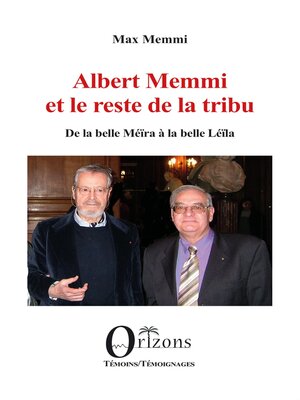 cover image of Albert Memmi et le reste de la tribu